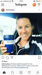 Tammy Beaumont sponsorship with JM FInn