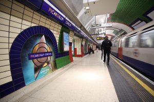 TFL Commercial Partnerships Picardilly Station with Amazon Prime